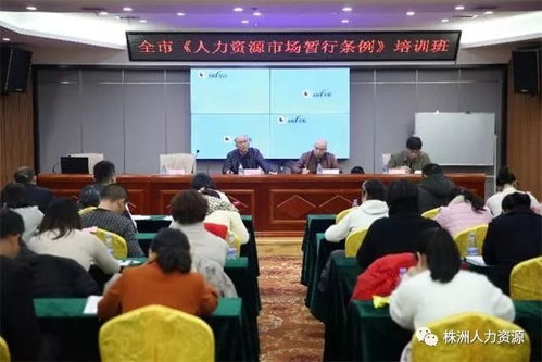 貫徹中央精神,提高服務水平 市人社局舉辦 人力資源市場暫行條例 暨流動人員檔案信息化管理培訓班